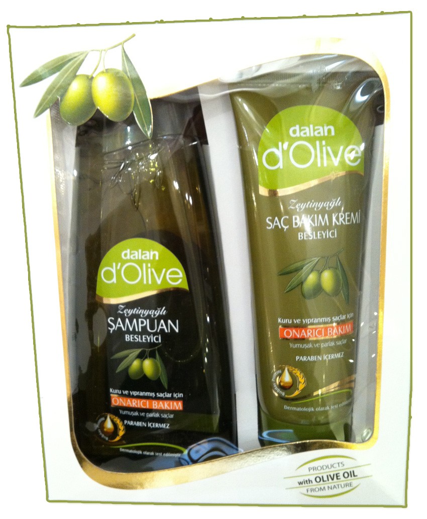 橄欖油修護洗髮水護髮素套裝 Olive Oil Repairing Care Shampoo/Conditioner Set dalan d'Olive 美容產品 護髮/生髮用品 - 靚美健